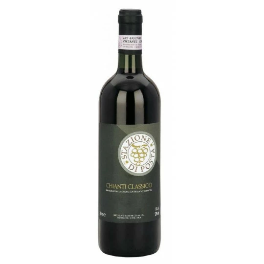 Stazione Di Posta Chianti Classico DOCG Rotwein 0,75L 1 Stazione Di Posta Chianti Classico DOCG Rotwein 0,75L