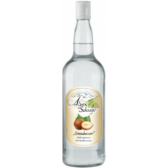 Alpenschnaps Haselnuss 1L 1 Alpenschnaps Haselnuss 1L