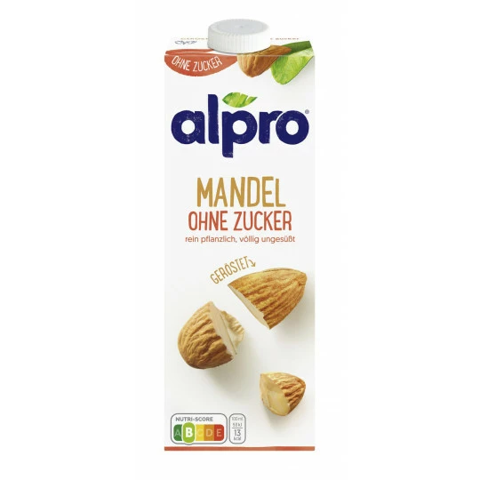 Alpro Mandel Drink Ungesüsst 1L 1 Alpro Mandel Drink Ungesüsst 1L