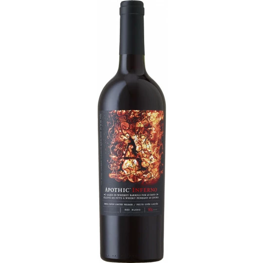 Apothic Inferno Rotwein Trocken 2018 0,75L 1 Apothic Inferno Rotwein Trocken 2018 0,75L