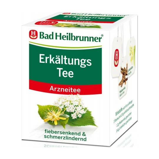 Bad Heilbrunner Erkältungstee 8ST 16G 1 Bad Heilbrunner Erkältungstee 8ST 16G