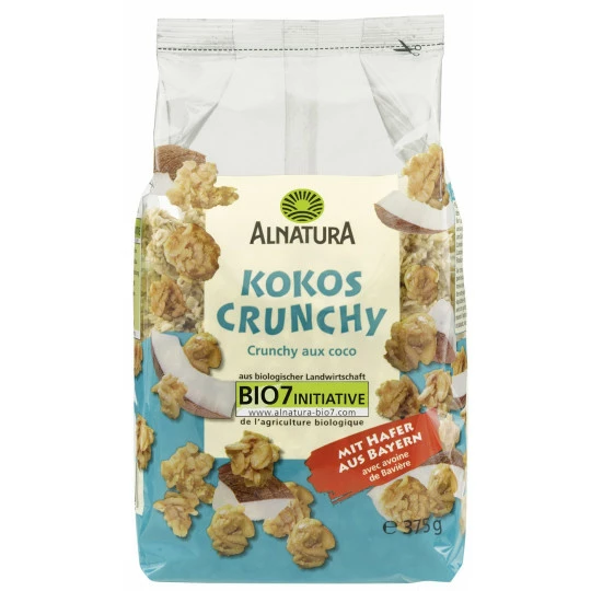 Alnatura Bio Kokos Crunchy 375G 1 Alnatura Bio Kokos Crunchy 375G