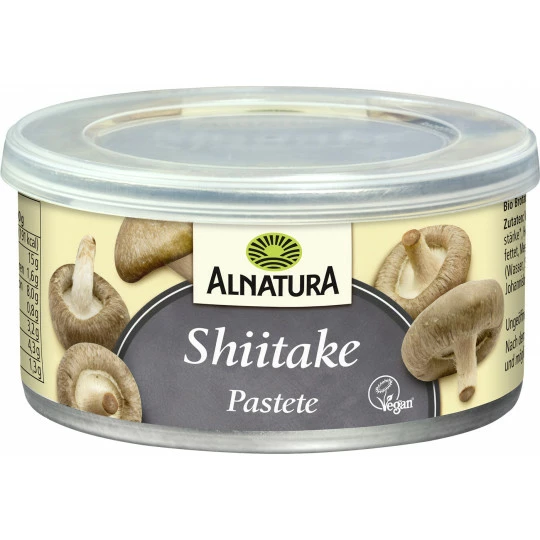 Alnatura Bio Pastete Shiitake 125G 1 Alnatura Bio Pastete Shiitake 125G