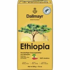 Dallmayr Ethiopia Kaffee Gemahlen 500G