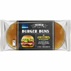 EDEKA 4 Brioche Burger Buns 250G