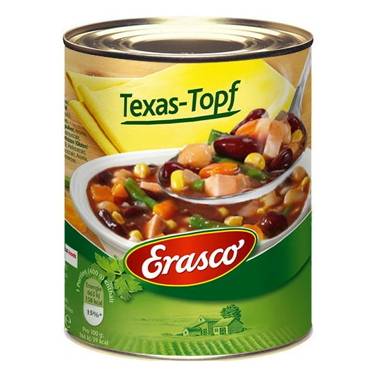 Erasco Texas-Topf 800G 1 Erasco Texas-Topf 800G