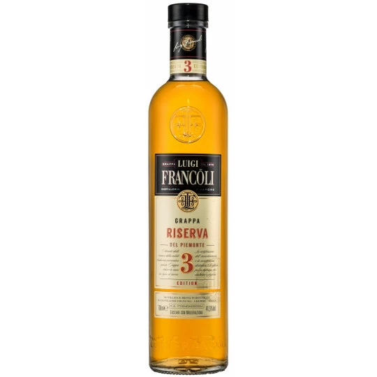 Francoli Grappa Riserva 3 Anni 0,7L 1 Francoli Grappa Riserva 3 Anni 0,7L