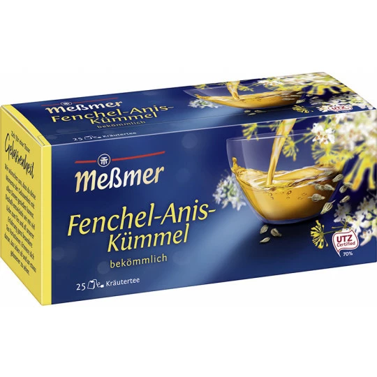 Meßmer Tee Fenchel-Anis-Kümmel 25ST 50G 1 Meßmer Tee Fenchel-Anis-Kümmel 25ST 50G
