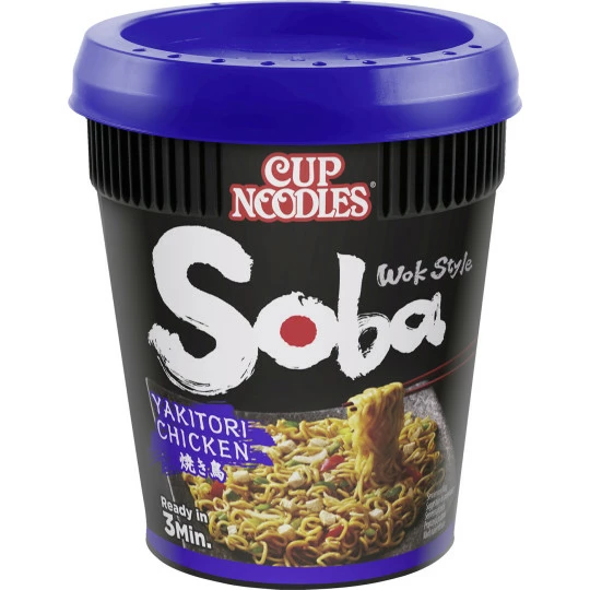 Nissin Cup Noodles Soba Yakitori Chicken 89G 1 Nissin Cup Noodles Soba Yakitori Chicken 89G