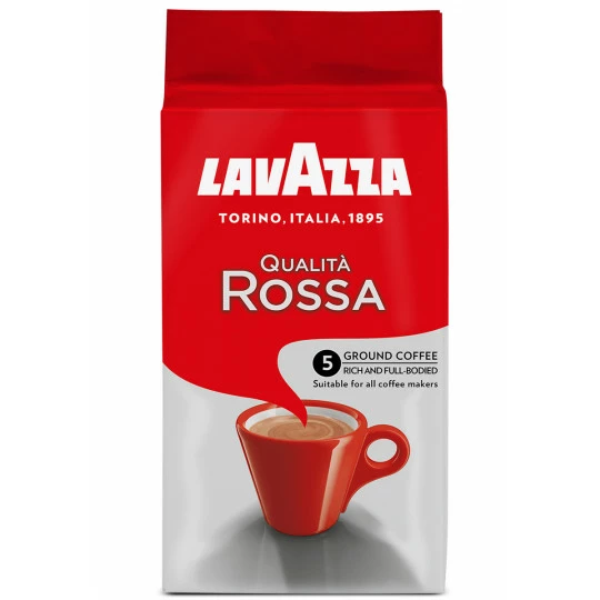 LAVAZZA Qualita Rossa Filterkaffee 250G 1 LAVAZZA Qualita Rossa Filterkaffee 250G
