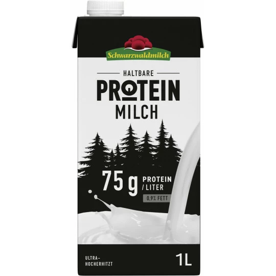 Schwarzwaldmilch Protein Milch 0,9% 1L 1 Schwarzwaldmilch Protein Milch 0,9% 1L