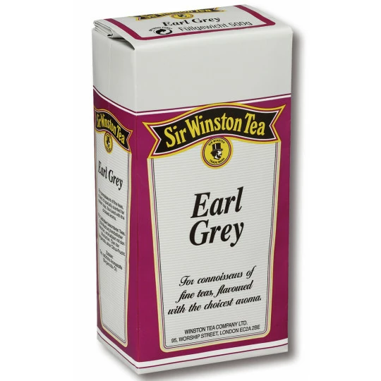 Sir Winston Tea Earl Grey Aromatisierter Tee Lose 500G 1 Sir Winston Tea Earl Grey Aromatisierter Tee Lose 500G
