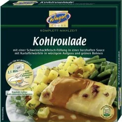 Wingert Foods Kohlroulade Mit Kartoffelwürfel Und Bohnen 480G